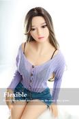 Cheap real silicone doll big boob sex dolls with full skeleton from AUTOMATIC WOMAN